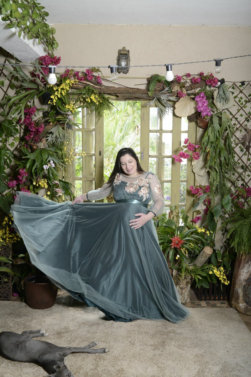 Foto Ensaio Gestante Brenda + Arlley = Otávio - Sitio das Borboletas - Imagem 17