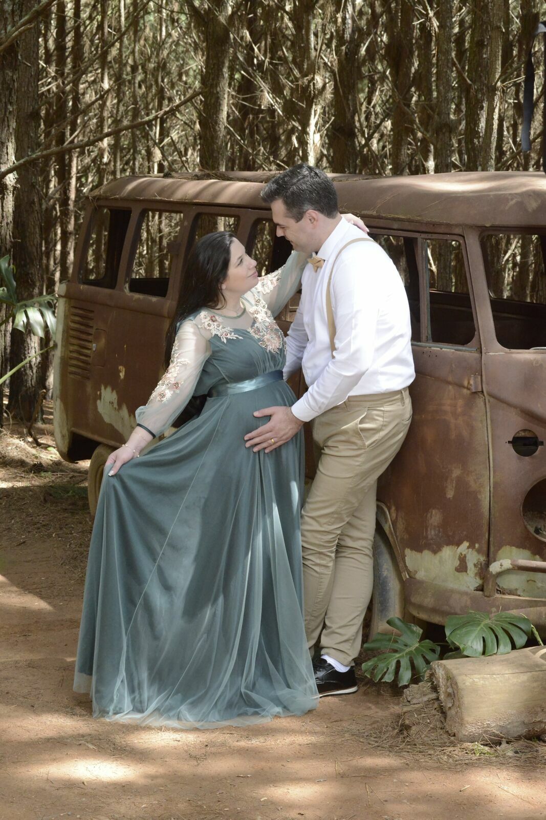 Foto Ensaio Gestante Brenda + Arlley = Otávio - Sitio das Borboletas - Imagem 4