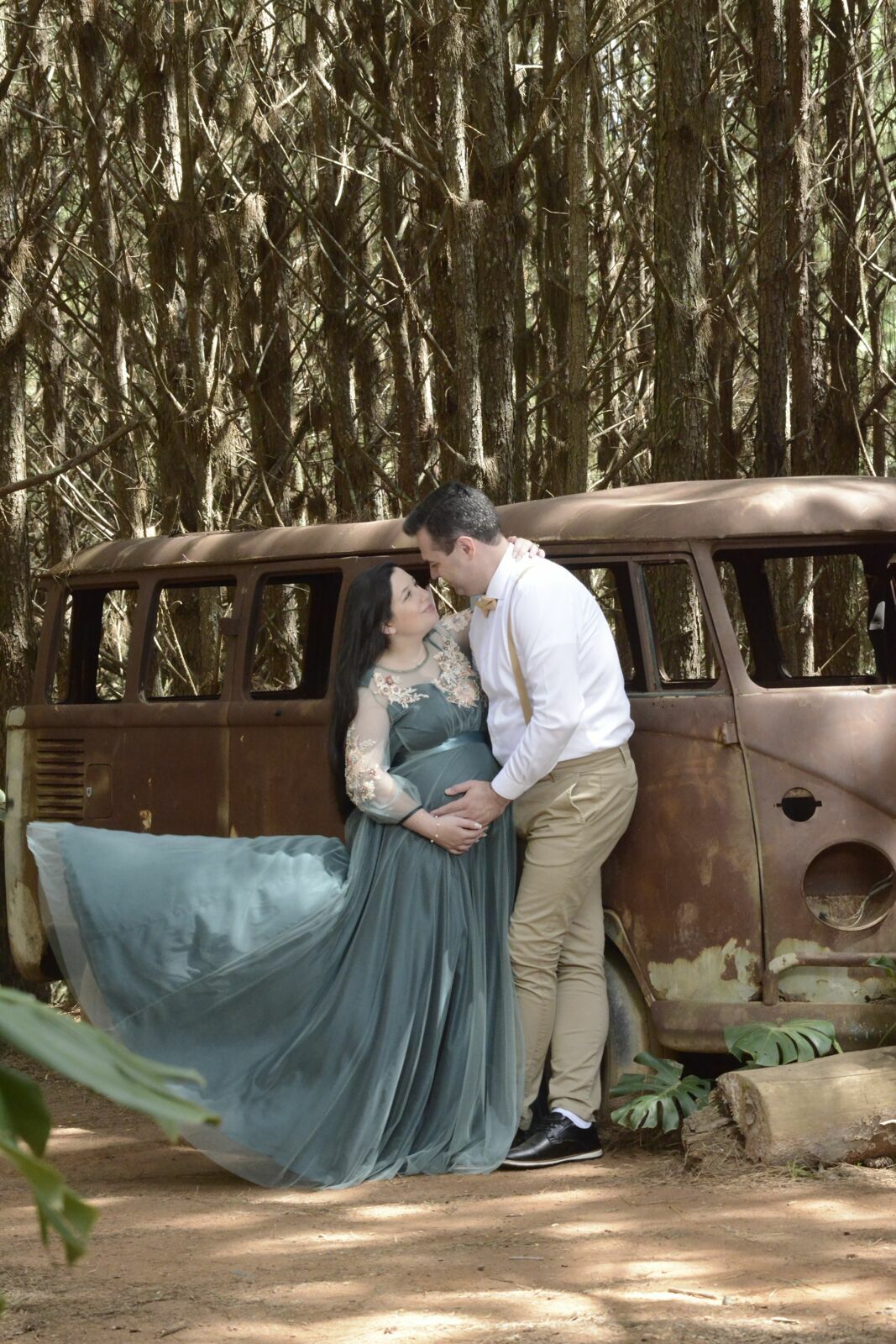 Foto Ensaio Gestante Brenda + Arlley = Otávio - Sitio das Borboletas - Imagem 5