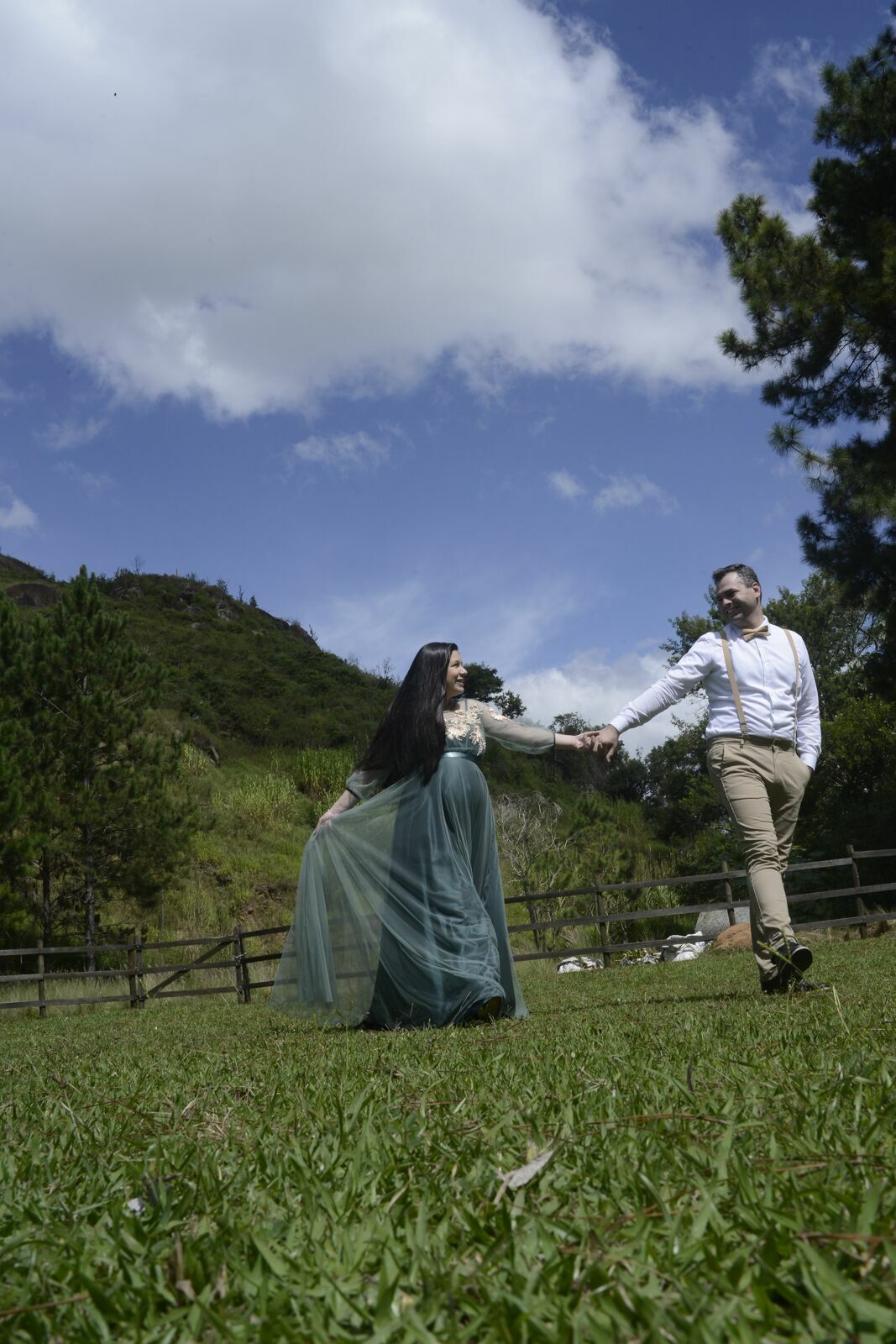 Foto Ensaio Gestante Brenda + Arlley = Otávio - Sitio das Borboletas - Imagem 7