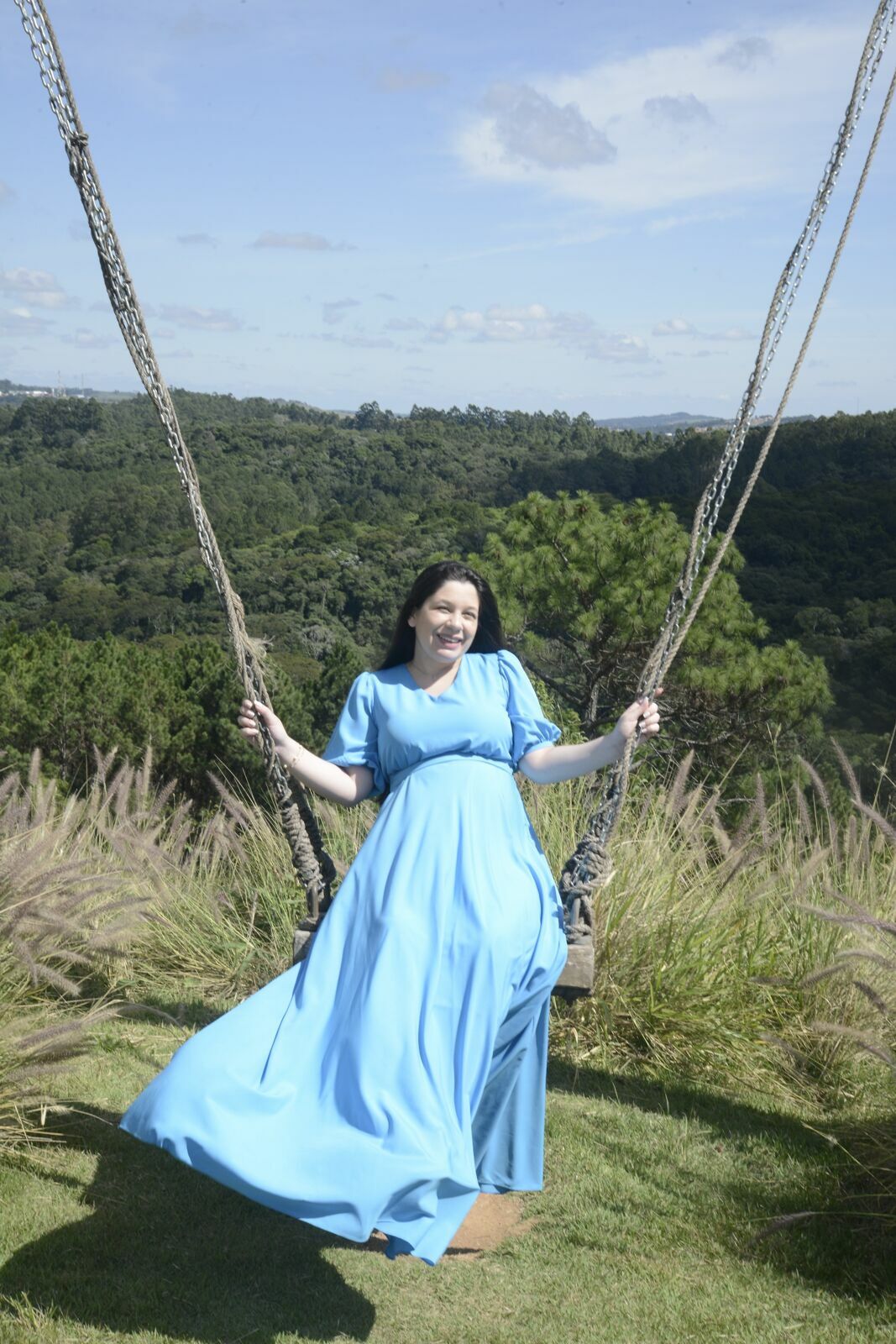 Foto Ensaio Gestante Brenda + Arlley = Otávio - Sitio das Borboletas - Imagem 12