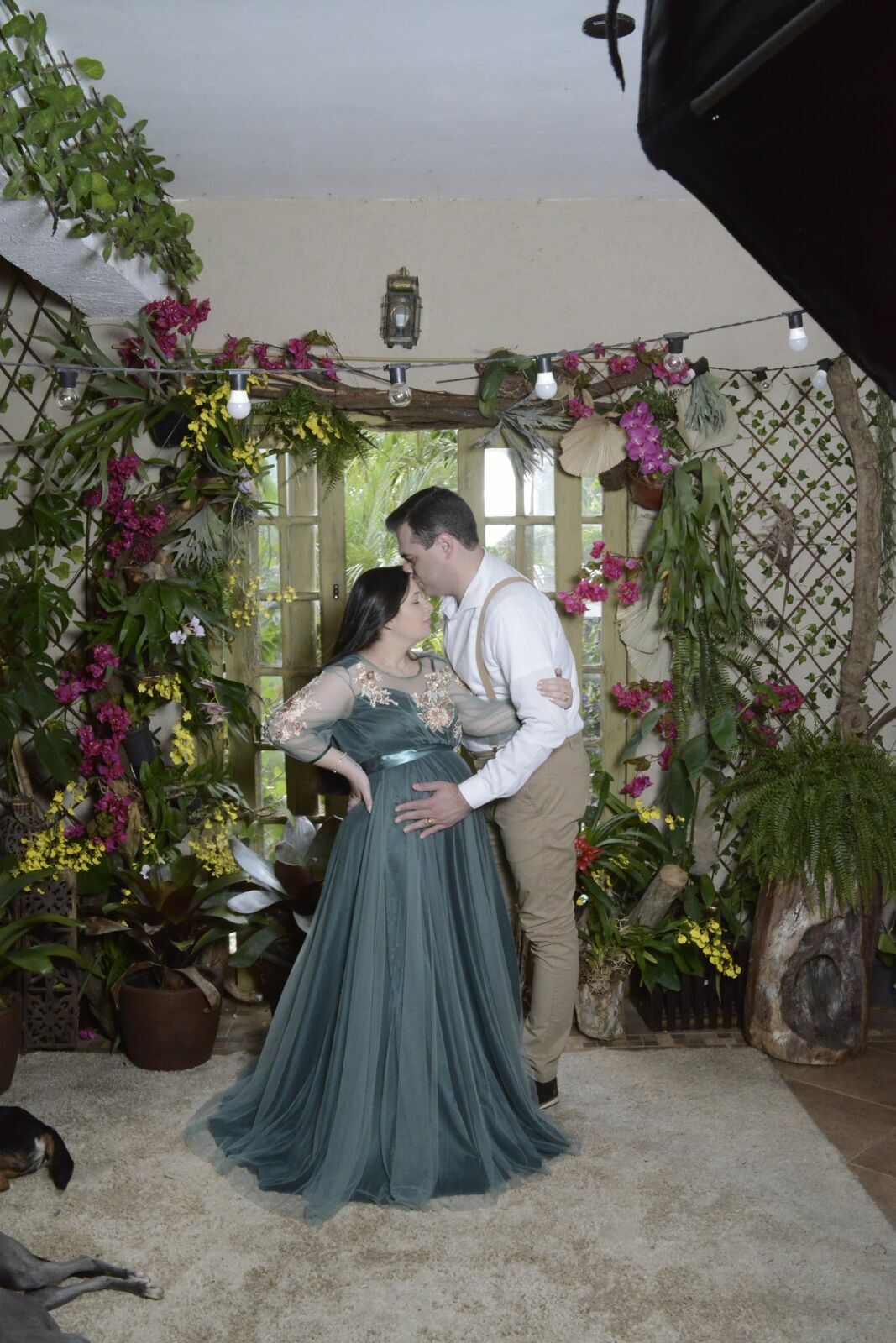 Foto Ensaio Gestante Brenda + Arlley = Otávio - Sitio das Borboletas - Imagem 0