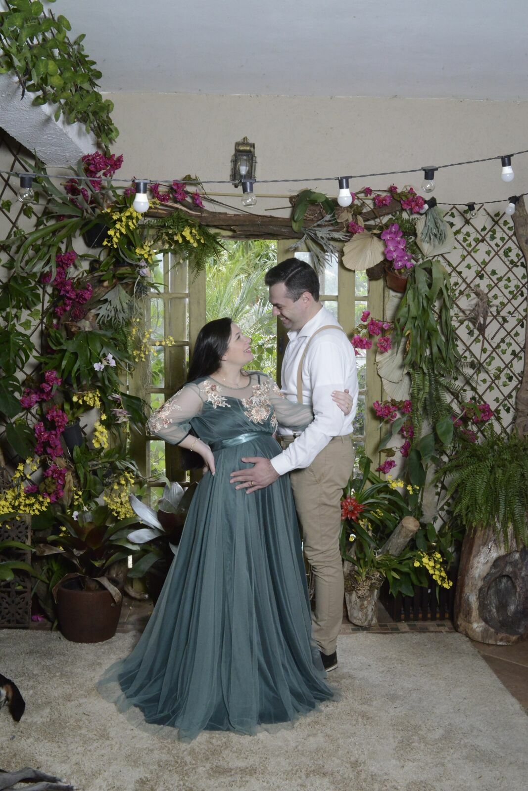 Foto Ensaio Gestante Brenda + Arlley = Otávio - Sitio das Borboletas - Imagem 1