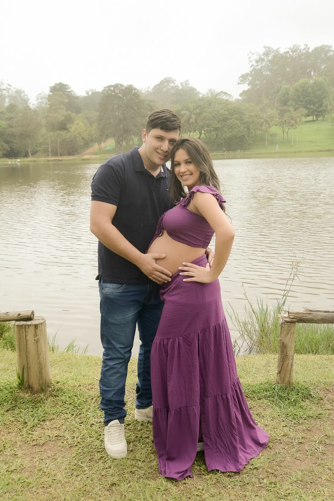 Foto Ensaio gestante  em Parque do Carmo -  Luana + Wesley  - Imagem 14