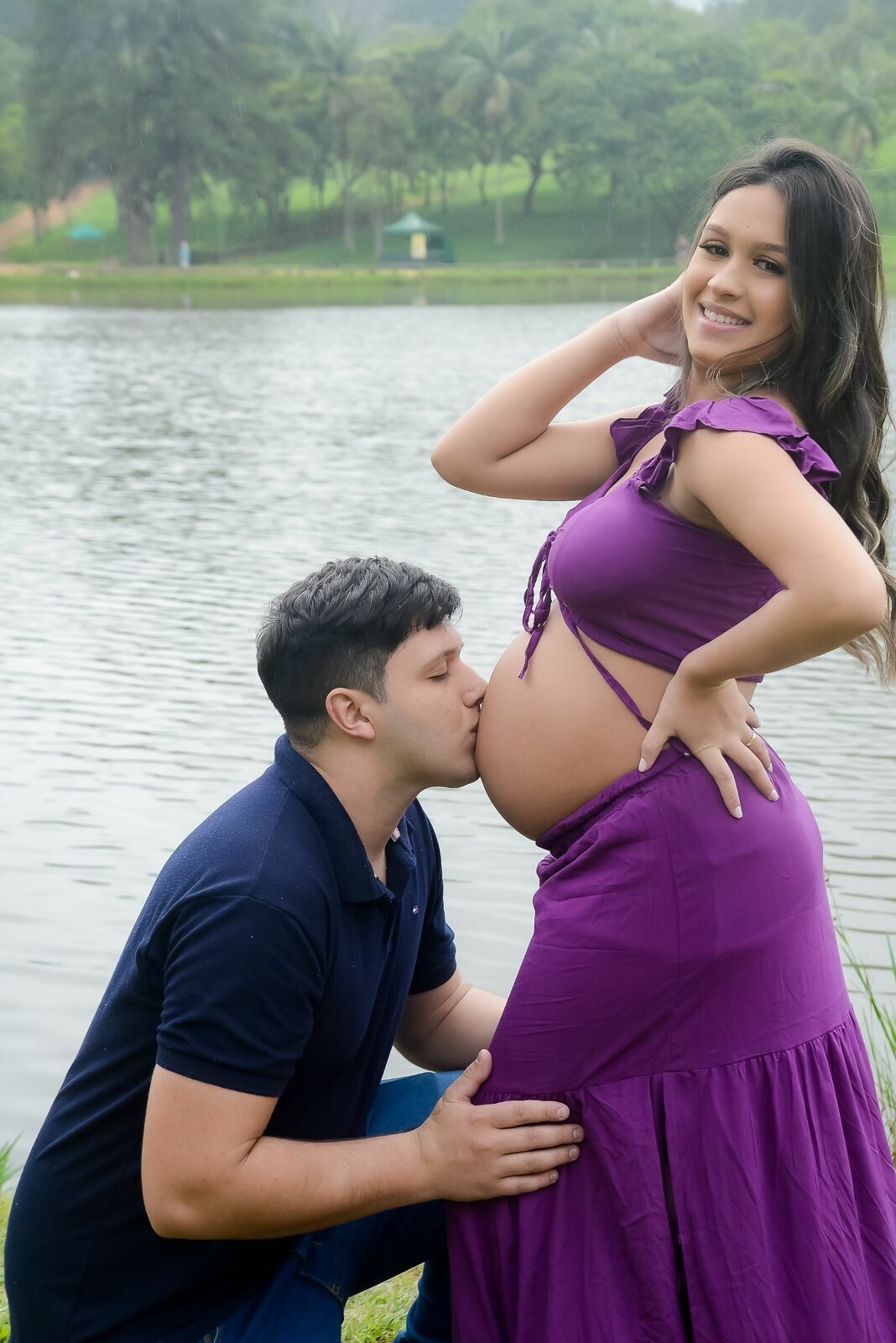 Foto Ensaio gestante  em Parque do Carmo -  Luana + Wesley  - Imagem 16