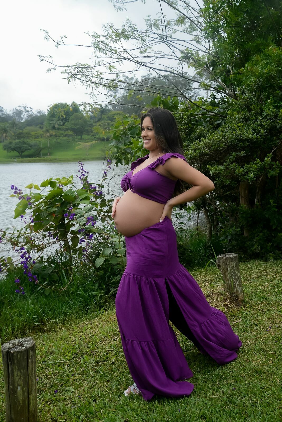 Foto Ensaio gestante  em Parque do Carmo -  Luana + Wesley  - Imagem 25