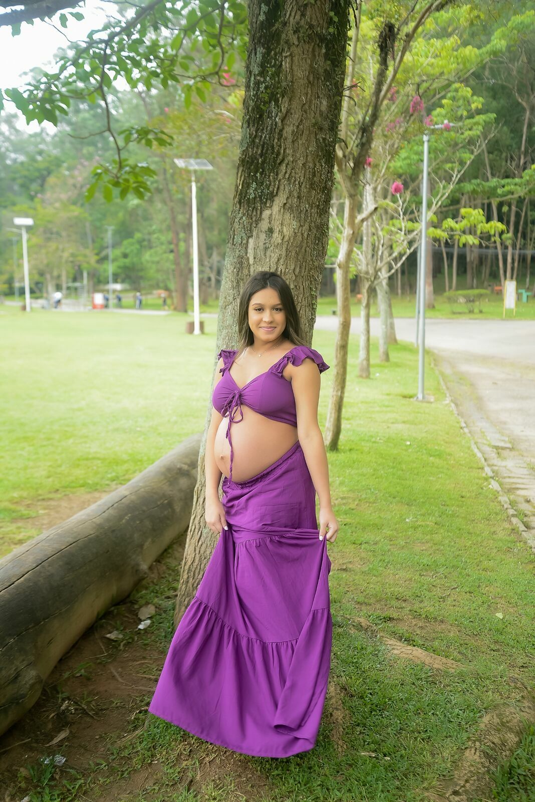 Foto Ensaio gestante  em Parque do Carmo -  Luana + Wesley  - Imagem 9