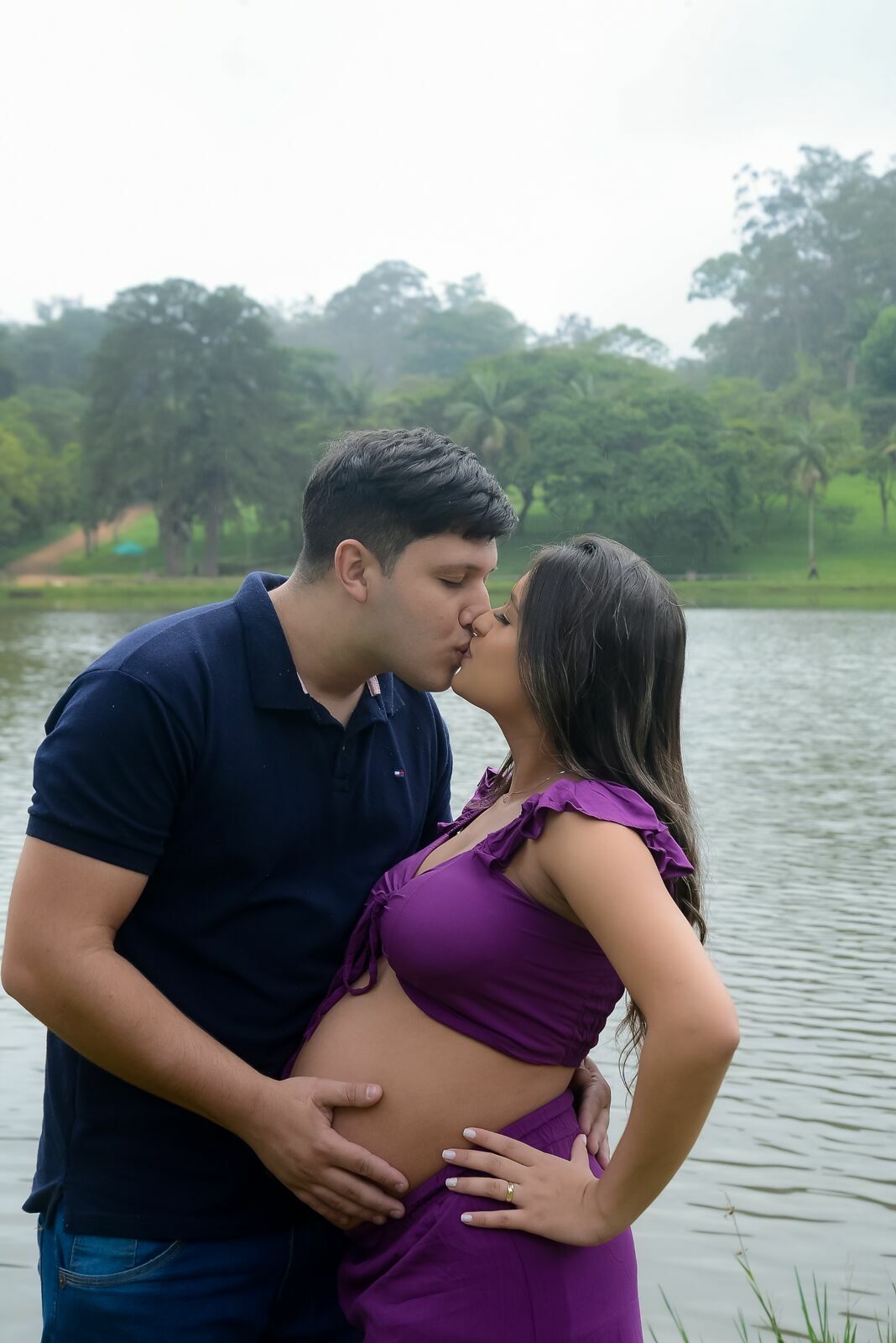 Foto Ensaio gestante  em Parque do Carmo -  Luana + Wesley  - Imagem 13