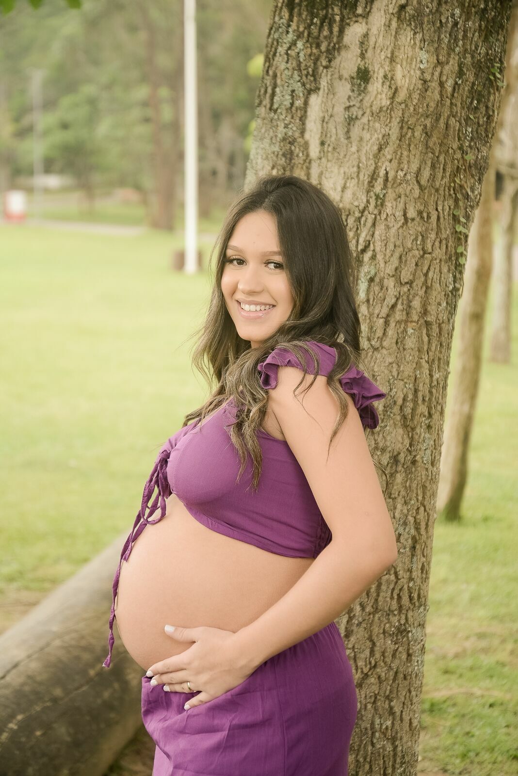 Foto Ensaio gestante  em Parque do Carmo -  Luana + Wesley  - Imagem 7
