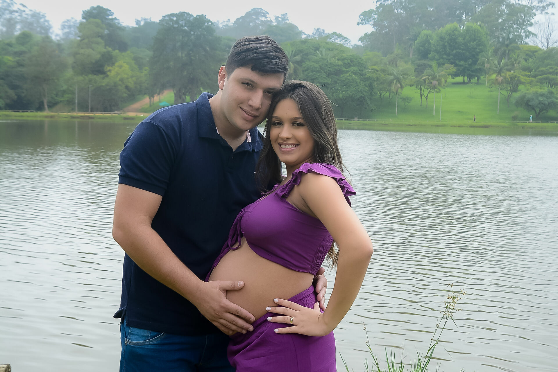 Foto Ensaio gestante  em Parque do Carmo -  Luana + Wesley  - Imagem 11