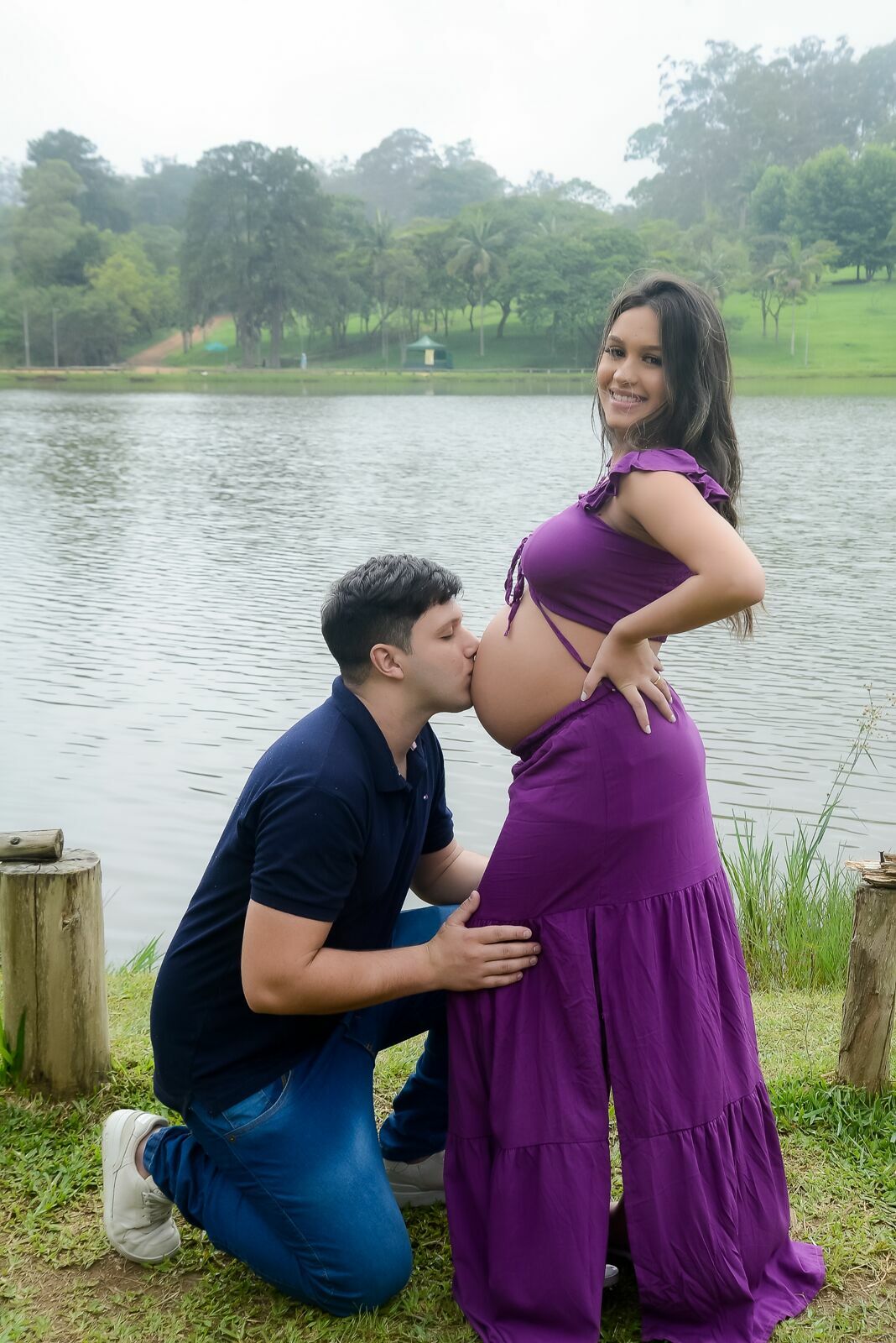 Foto Ensaio gestante  em Parque do Carmo -  Luana + Wesley  - Imagem 15