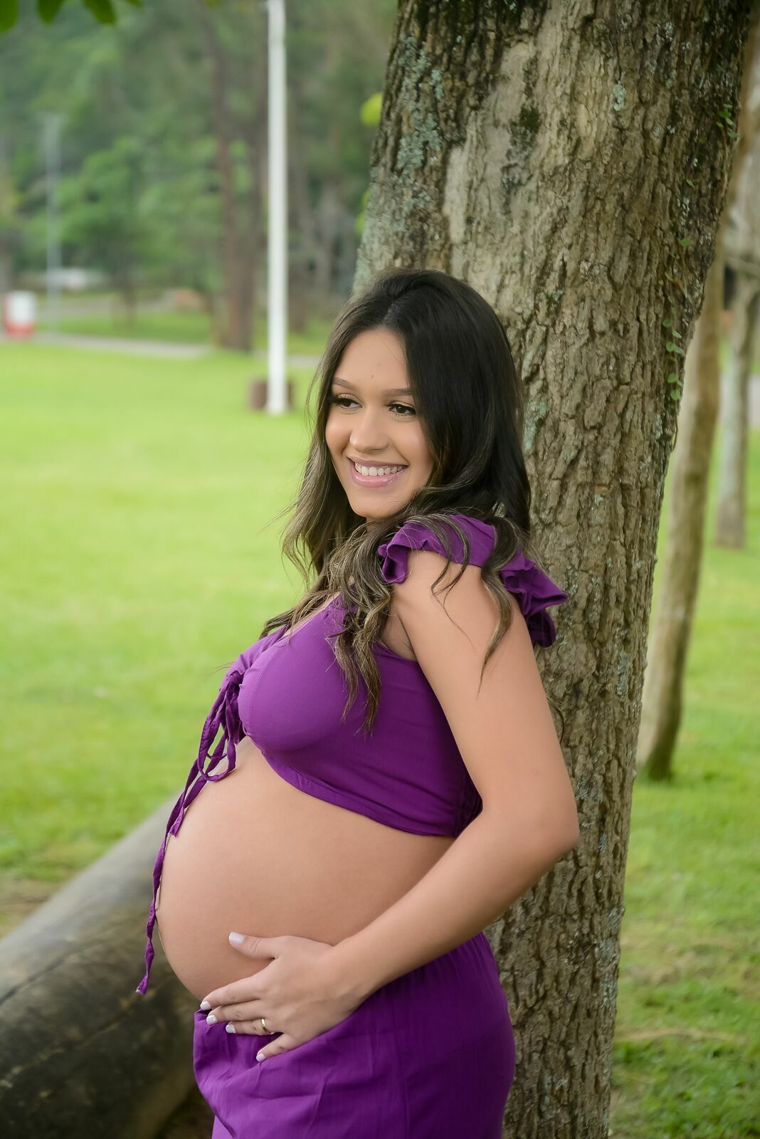 Foto Ensaio gestante  em Parque do Carmo -  Luana + Wesley  - Imagem 6