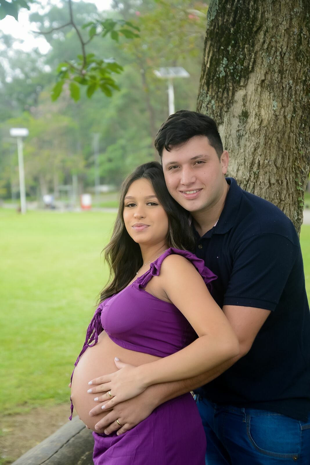 Foto Ensaio gestante  em Parque do Carmo -  Luana + Wesley  - Imagem 2