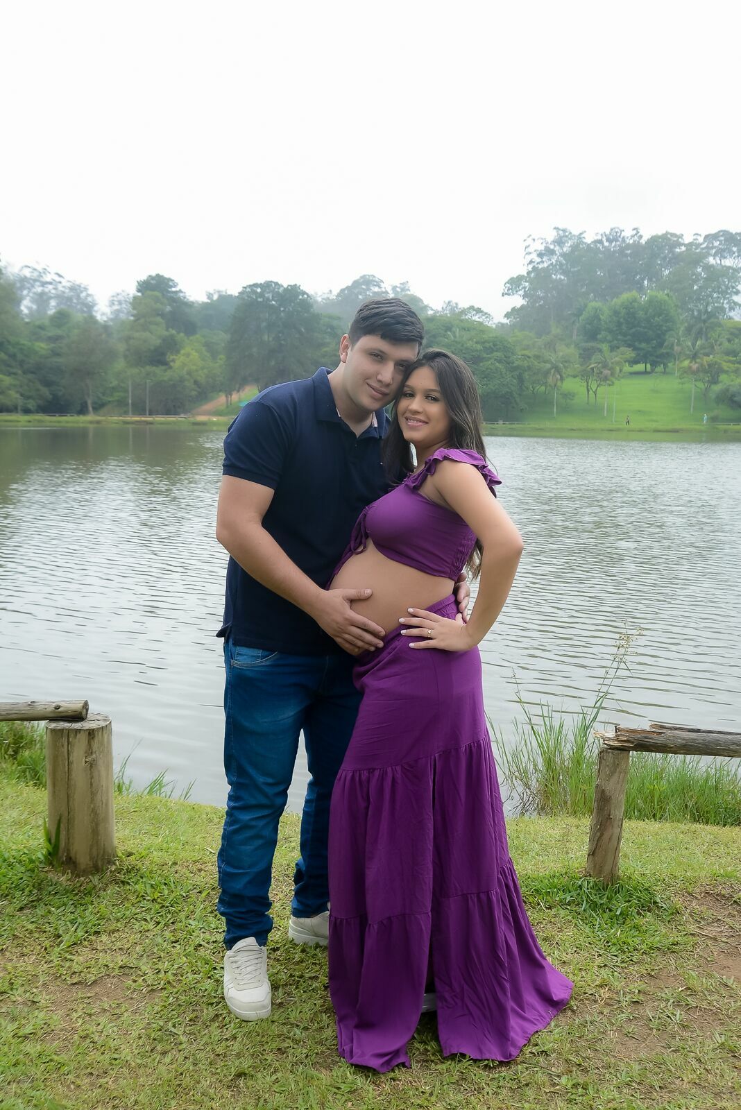 Foto Ensaio gestante  em Parque do Carmo -  Luana + Wesley  - Imagem 12